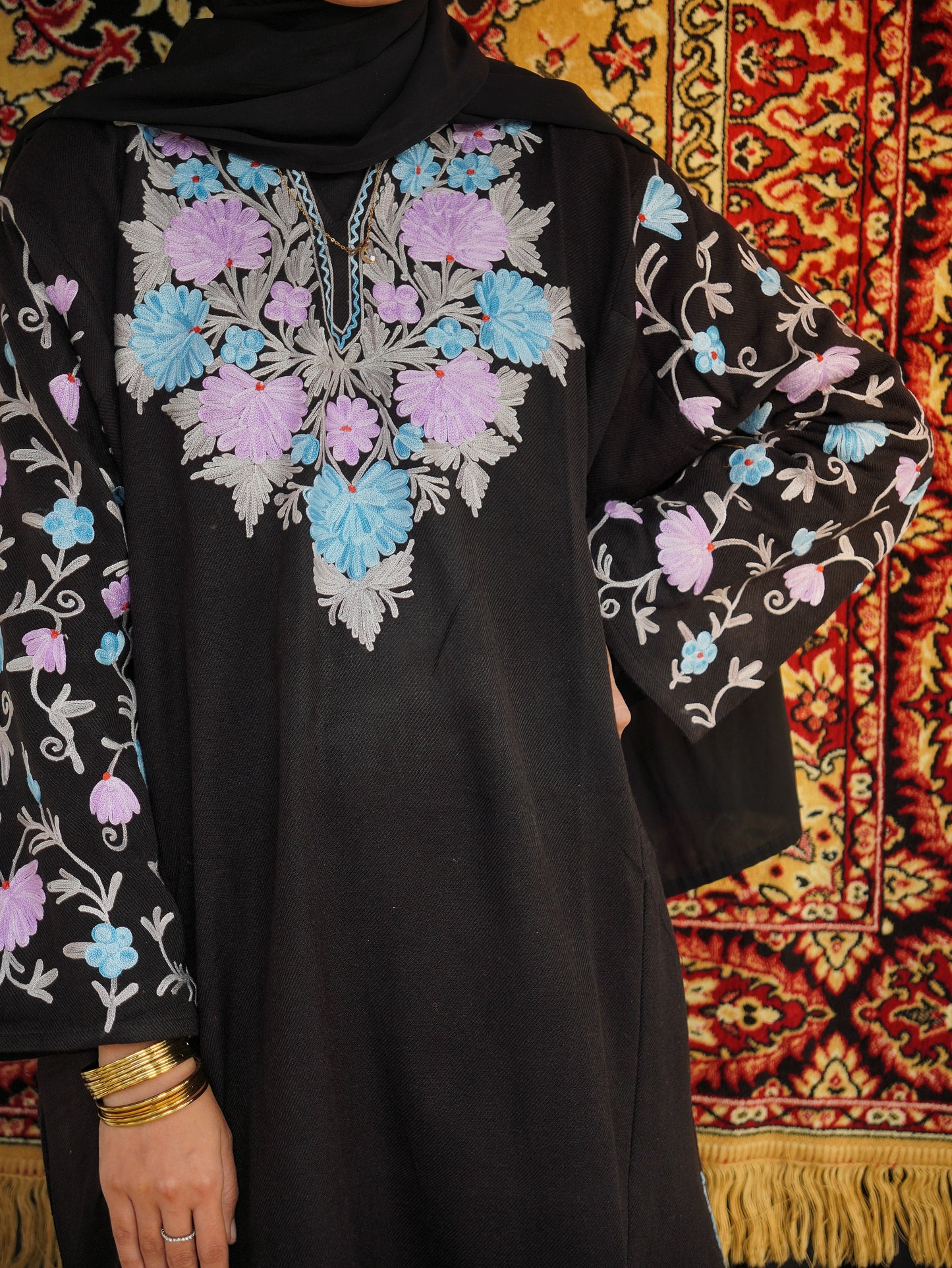 Abr - Black - Woolen Pheran