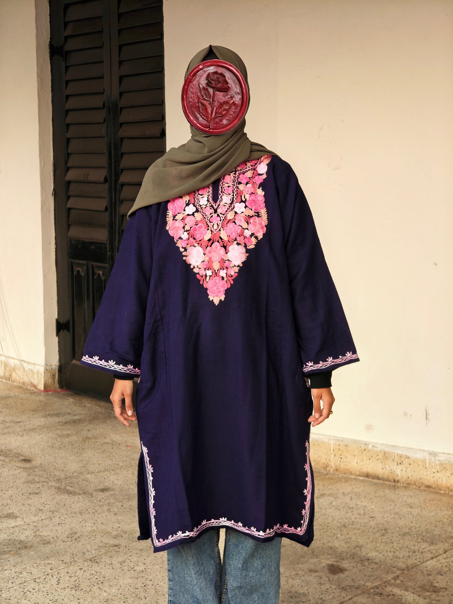 Posh - Blue - Woolen Pheran