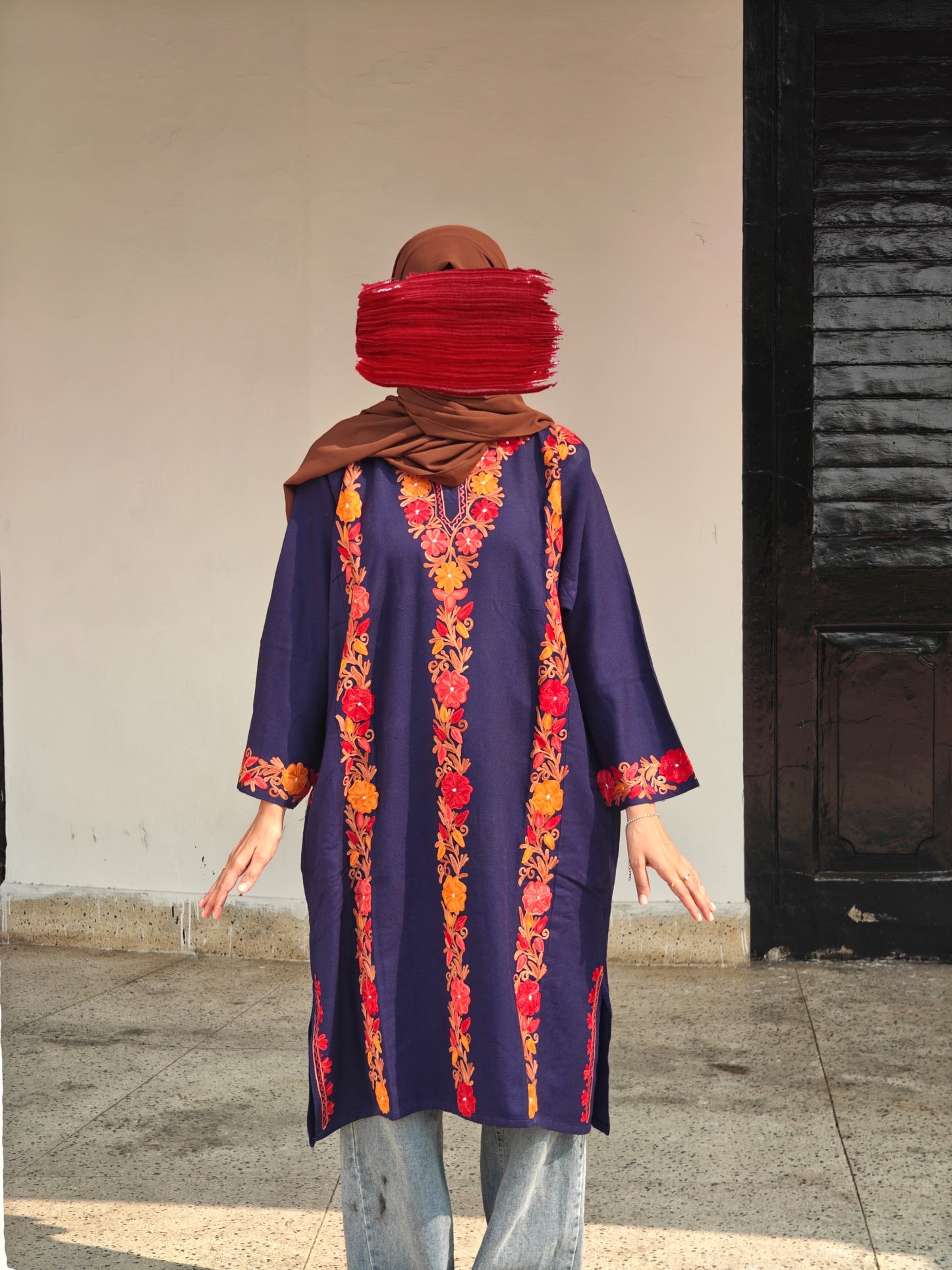 Noor - Navy blue