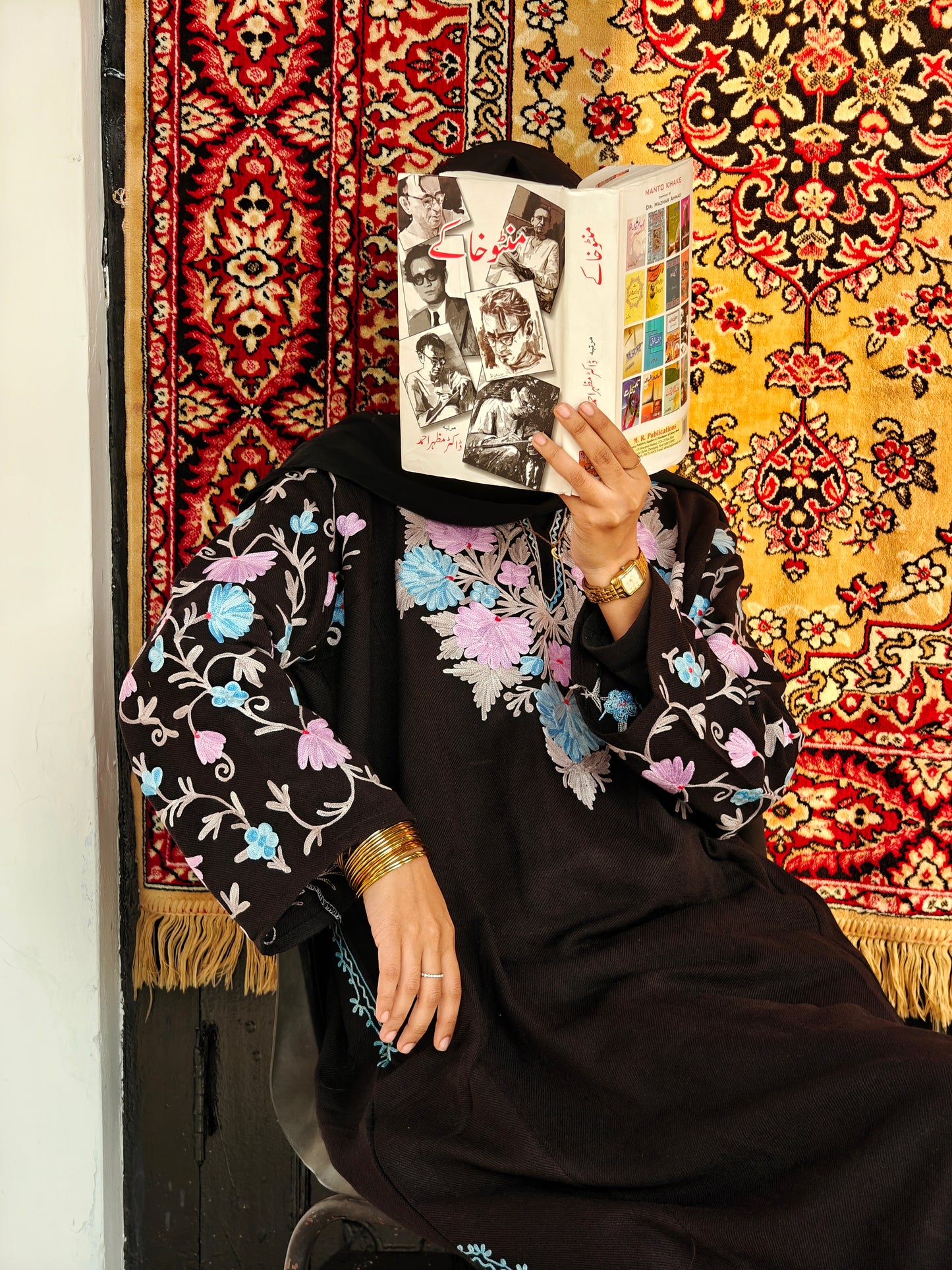 Abr - Black - Woolen Pheran
