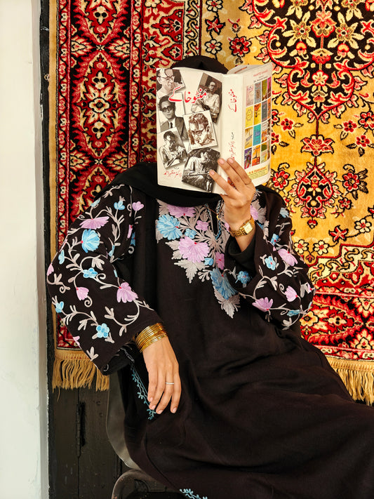 Abr - Black - Woolen Pheran