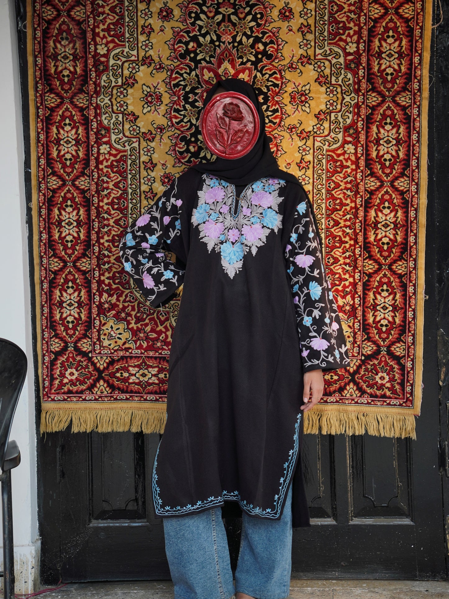 Abr - Black - Woolen Pheran