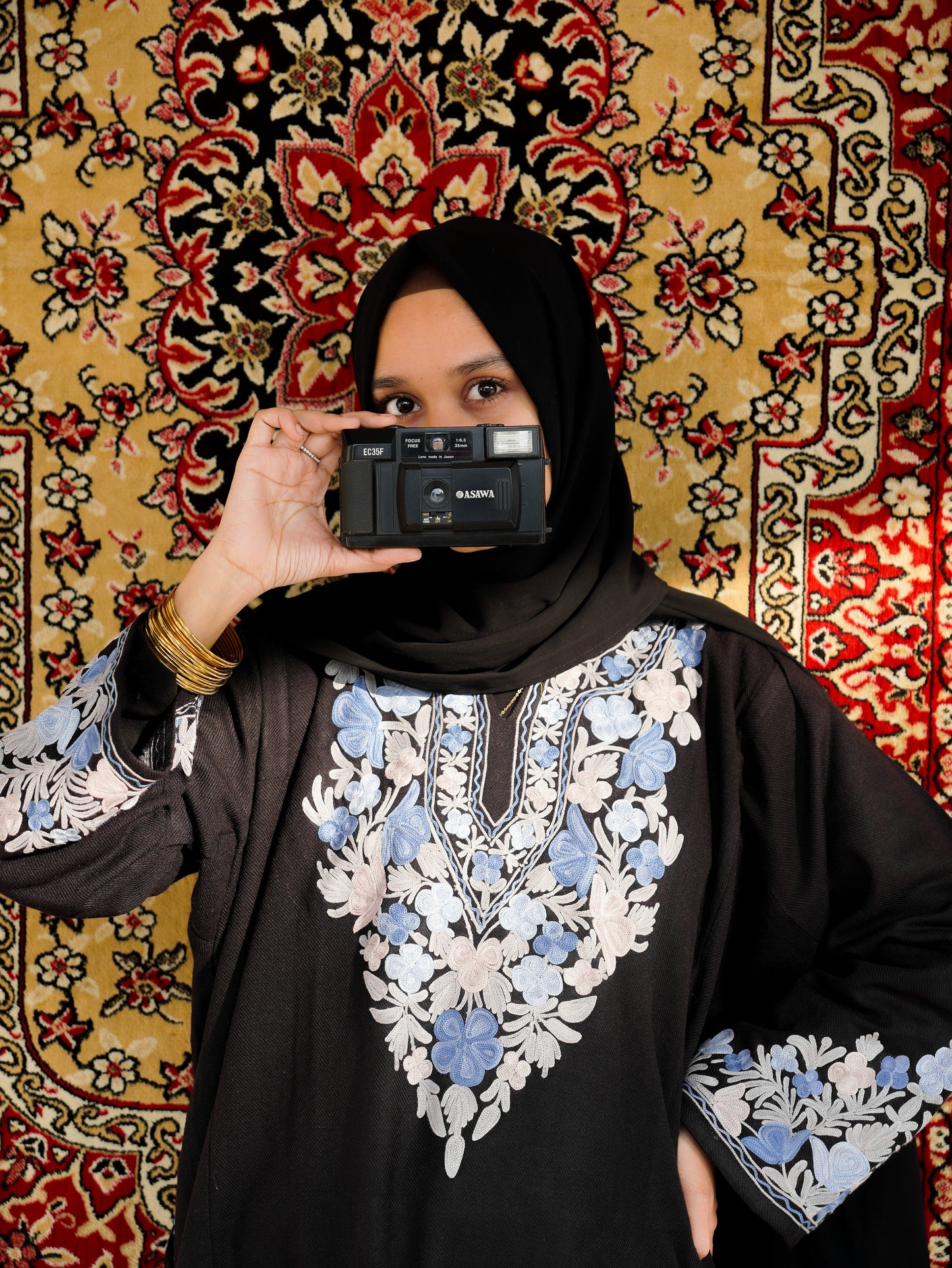 Heer - Black - Woolen Pheran